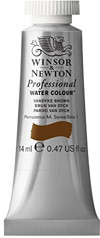 Winsor & Newton Professional Water Colour - Vandyke Brown - 14ml by Winsor & Newton