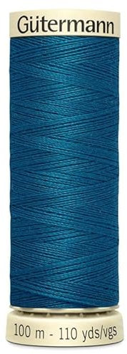 Gutermann Sew All Polyester Thread, 100Mtr, Teal (0483)