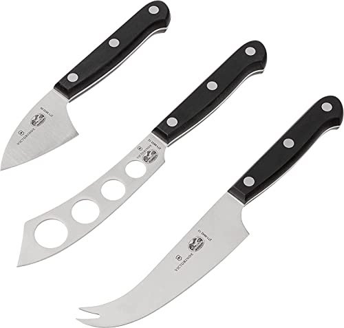 Victorinox Swiss Army 3-Piece Gourmet Cheese Knife Gift Set