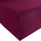 Erwin Müller Spannbettlaken Freising Elasthan-Jersey-Stretch - dehnbar, antipilling, bügelfrei, Rundumgummi - aubergine Größe 120x200 cm - 130x220 cm