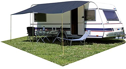 Euro Trail Sonnendach Basic 250x240cm für Wohnwagen 1 (blau)