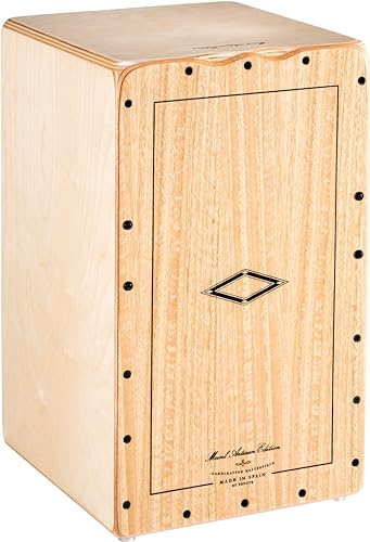 Meinl Artisan Cajon Box Drum for Advanced and Professional Players - Light Eucalyptus Frontplate/Baltic Birch Body - MADE IN SPAIN - Tango Line (AETLLE)