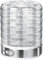 MPM MSG-11 Déshydrateur Alimentaire Électrique, Pliable, 5 Plateaux 31 cm, sans BPA, Contrôle de la Température 35°C-70°C, Sèche Les Fruits, Légumes, Viande, Herbes 500W, Transparent