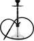 Kitosun Vidrio Cachimba Set Completo de Todo - Kitosun ProKah Shisha Set incluye Abajo Cánula de Acero Inoxidable y Difusor Mangueras de Silicona Cazoleta Marco de Carbón Pinzas Válvula de Purgar