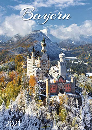 Bayern - Kalender 2021 - Korsch-Verlag - Fotokalender mit bezaubernden Landschaften - Fotokunst - 29,7 cm x 41,7 cm