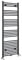 Milano Neva Anthracite Dual Fuel Heated Towel Rail - 1600mm x 500mm