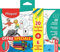 Maped - Praktisches Set zum Ausmalen – Notizbuch mit 20 Mini-Spielen zum Ausmalen + 6 Buntstifte Color'Peps – für Kinder ab 5 Jahren