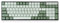 Matcha Keycaps 124 Tasten XDA Profil PBT Tastenkappen Set Fit für 60% 65% 95% Mechanische Tastatur Cherry Mx Schalter