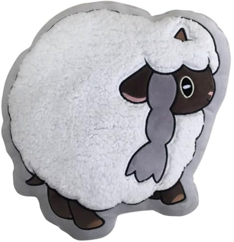 Lyo Pokemon Coussin Moumouton Sherpa, 40 cm