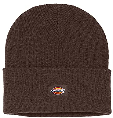 Dickies Herren Acrylic Cuffed Beanie-Mütze, Schokoladenbraun, Einheitsgröße