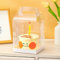 DZOZO 10Pcs Transparent Cake Box Clear Cake Gift Box Square Plastic Baking Box Cupcake Containers Display Box Carrier Cake Holder for Candy Chocolate Dessert, White
