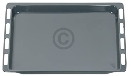 ensipart Backblech Pizzablech Kuchenblech kompatibel zu Bosch Siemens 00574909 465x375x26,4mm pyrolysefest Backofen Herd