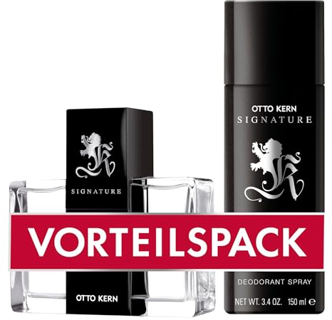 Otto Kern® Signature Men | Vorteilspack: Eau de Toilette und Deo für einen souveränen, eleganten und klassischen Auftritt | Otto Kern Eau de Toilette 50ml & Deo 150ml