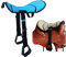 Professional Equine Pferde-Westernsattel Jugendliche Neopren gepolsterter Sitz Buddy Steigbügel türkis 5138TS01TR