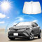 Ruiya Parasol para Parabrisas Delantero Compatible con Toyota C-HR CHR | Hybrid 2016-2024 2025 Parasol Coche Delantero Anti UV Rayos Parabrisas de Coche Parasol Protección Solar para CHR Accesorios
