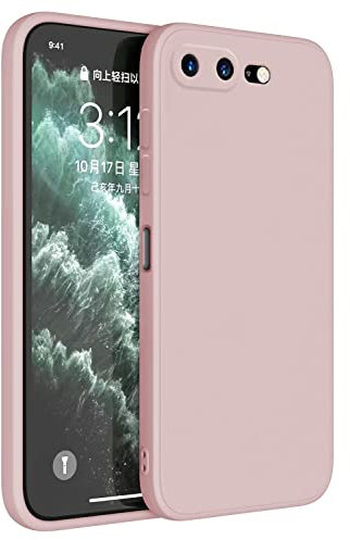 Topme Cover per iPhone 7 Plus/iPhone 8 Plus (5.5 Inches) Custodia Case, Protezione Della Pelle Della Custodia in Silicone Tpu - Polvere di sabbia