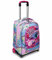 SJ Gang Trolley Scuola Big FACCE DA, Pink – 2 Zaini in 1 mit Crossover-System – Uso Zaino con Spallacci a Scomparsa – Zaino Scuola Elementare, Trolley Scuola Elementare Bambina