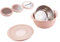 perfk Colador con Juego de Cuencos para Mezclar, Lavadora Multiusos con Rallador, Colador de Cocina, Juego de Cuencos para Frijoles, Cebada, Rosa