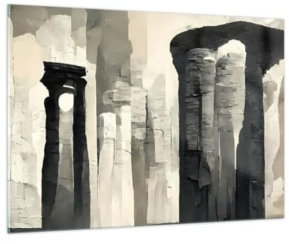 Bilder auf Glas 100x70cm Glasbild Die Architektur Spalte Felsen Groß Wanddeko Bild im Glas Schlafzimmer Küche Deko Wandbilder Dekoration Wohnzimmer Modern Wall Decor Wand Kunstdruck Art GAA100x70-5972