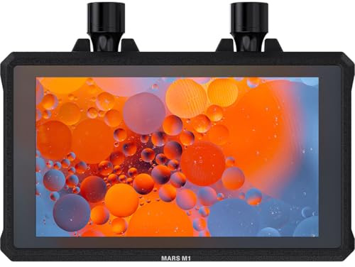 Hollyland Mars M1 - Monitor transceptor inalámbrico mejorado de 5.5 pulgadas