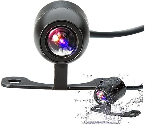 OSALADI 130grad Kamera Rückfahrkamera Weitwinkel Für Sicheres Rückwärtsfahren Mit Abstandsanzeige Und Nachtsicht Inklusive Installationskabel Für Einfache Montage