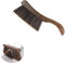 UtySty Handbesen mit gebogenem Holzgriff, Staubbürsten mit weichen Borsten, 31,8 cm, Schmutzreinigung, Staubwedel für Bett, Theke, Sofa, Autokleidung, Teppich, Bücherregal, Möbel, Tisch, Licht, Couch,