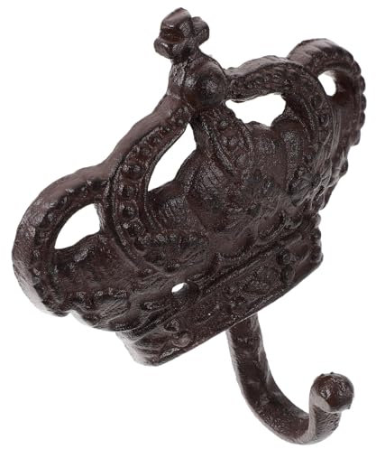 Ciieeo Perchero De Pared De Hierro Forjado Vintage Diseño De Gancho Decorativo Para Ropa Bolsos y Accesorios Dormitorios Baños y Cocinas