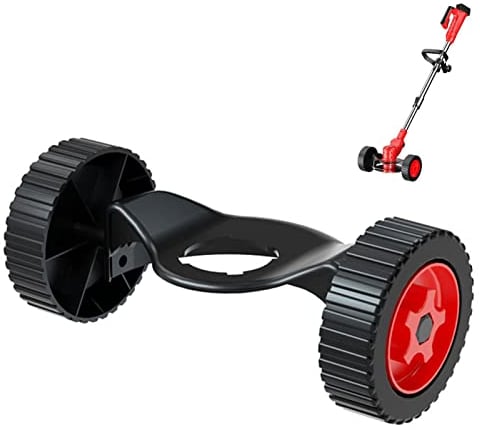 Rasentrimmer-Rollrad, abnehmbares Rasenmäherrad, elektrische Rasentrimmer-Aufsätze, Rasentrimmer-Zubehör zur Verbesserung der Arbeitseffizienz, Rasenmäher-Wartung, Gartenarbeiten