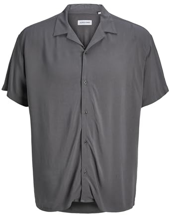 JJEJEFF SOLID Resort Shirt S/S SN