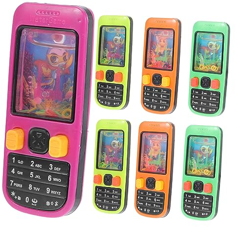 BCOATH 10 Stück Handy Ring Wassermaschine Handspiel Spielzeug Kinder Geschenktüten Spielzeug Telefon Kinderparty Geburtstagsparty 90Er Jahre Party