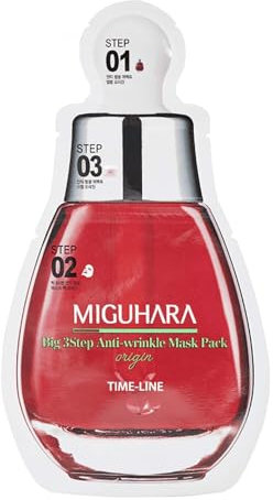 Miguhara BIG 3 STEP ANTI-WRINKLE MASK PACK ORIGIN