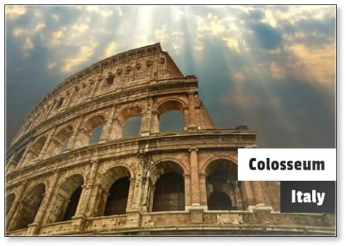 Great Colosseum in Rome, Fridge Magnet