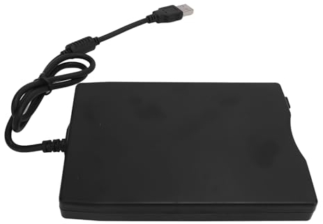 Diskettenleser USB, 3,5 Zoll externes Leises Diskettenlaufwerk, Tragbares FDD Diskettenlaufwerk für Laptop PC Siege