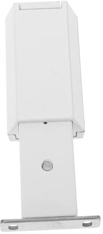 HOMSFOU 1 Set Door Bead Switch Magnetic Cabinet Latch Pocket Door Touch Latch Hidden Door Latch Cabinet Door Latch Push to Open Touch Latch Magnetic Door Push Latch Gate Latch Lock White