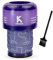 Filtro Compatibile con Dyson V12 Slim Detect, HEPA Lavabile, Ricambio Riutilizzabile KASAMICA