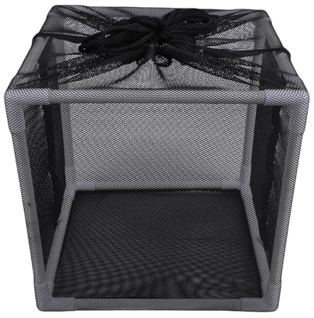 Jiawu Barriers Flexible Adjustable Box Cover for Pond Filters, Improves Pump Protection, Ideal for Waterfalls, Durable Nylon