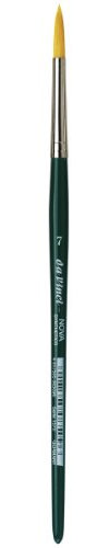 da Vinci Pinceau Aquarelle série 1570, Fibre synthétique, Vert, 20 x 0,45 x 30 cm
