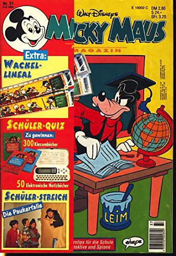 Micky Maus : Heft Nr. 37 : 1994 ;