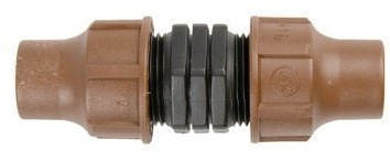 Rain Bird lock quick Kupplung - 16 mm x 16 mm (Klemmverschraubung, Klemmverbindung, Verschraubung)