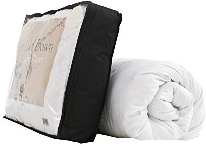 Lancashire Textiles Limited Manufacturers of quilts, pillows and homewares | 10.5 Tog Soft as Down 100% Peached Microfibre Duvet (Double)