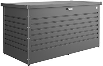 Biohort Freizeitbox Metallbox dunkelgrau-metallic 160 x 79 x 83 cm (Größe 160 HIGH)