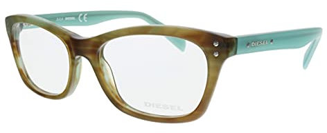 Diesel DL5073 086 -53 -17 -140 Diesel Brillengestelle DL5073 086 -53 -17 -140 Cateye Brillengestelle 53, Braun