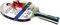 Butterfly Tischtennisschläger Timo Boll PLATIN | 1,8mm Schwamm und Pan Asia Belag mit ITTF Zertifizierung | ergonomischer Griff | Trainingsschläger