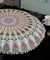 Popular Handicrafts Großer Ombre-Mandala-Bodenkissenbezug – Kissenbezug – Sitzkissenbezug, Bohemian-Yoga-Dekoration, Bodenkissen, 81,3 cm, Mehrfarbig