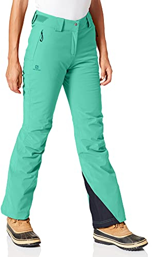 Salomon Damen Icemania Pant W Blue Turquoise, L/R, LC1211500