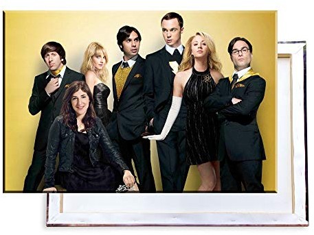 Unified Distribution Big Bang Theory - 60x40 cm Kunstdruck auf Leinwand • erstklassige Druckqualität • Dekoration • Wandbild
