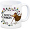 trendaffe Guten Morgen Kaffeebecher mit Huhn und Wurm Motiv Regenwurm Hahn Hühner Henne