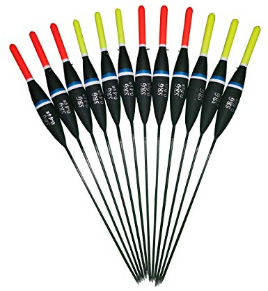 SRG Pole Floats 12 x Assorted Pole Floats (Pack A)