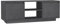 vidaXL Massivholz Kiefer TV Schrank Lowboard TV Möbel Tisch Board Sideboard Fernsehtisch Fernsehschrank HiFi-Schrank Wohnzimmer Grau 110x30x40cm