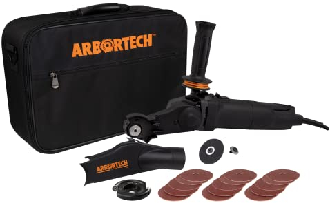ARBORTECH Mini Carver 900s Schleifer Schnitzwinkelschleifer 1000 W inkl. Mini Pro Scheibe
